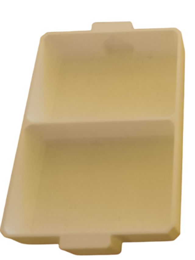 Modules &quot;godets&quot; multi cases pour boite de rangement compact