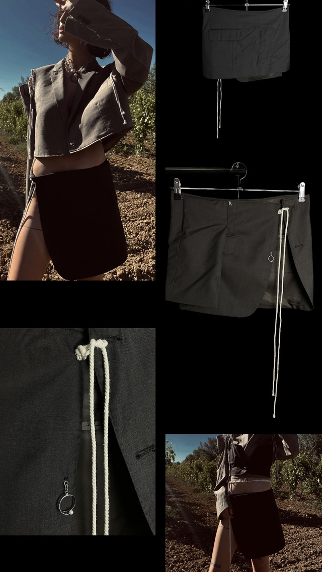 Jupe Upcycled - Jean(ne) XS/S