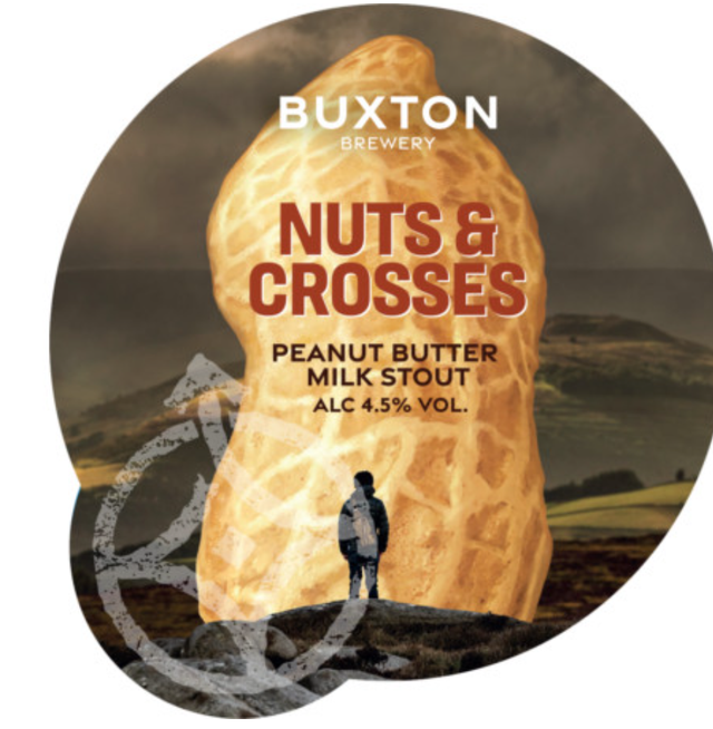 Buxton Brewery Nuts and Crosses Milk Stout 4.5%