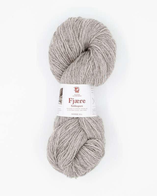 0584 - Light Brown Heather (Fjære Sokkegarn)