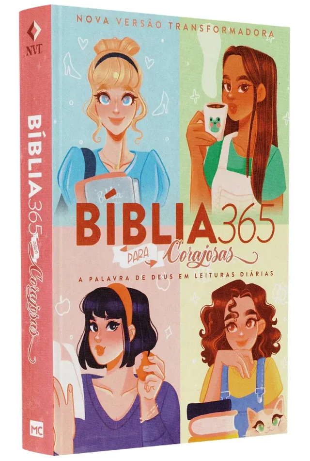 Biblia 365 para Corajosas Nova Versao Transformadora