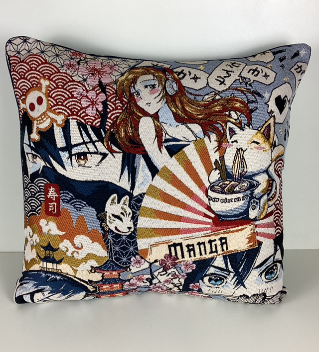 Coussin Jacquard Tokyo