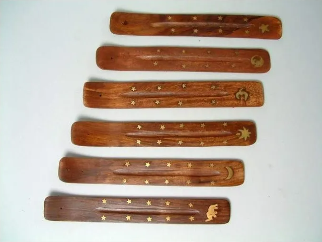 Porta Incienso - Tabla Madera Original