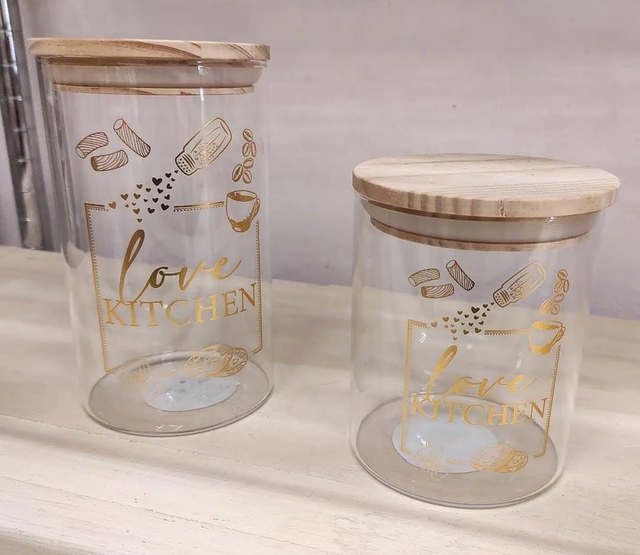 Barattolo &quot;love kitchen&quot;