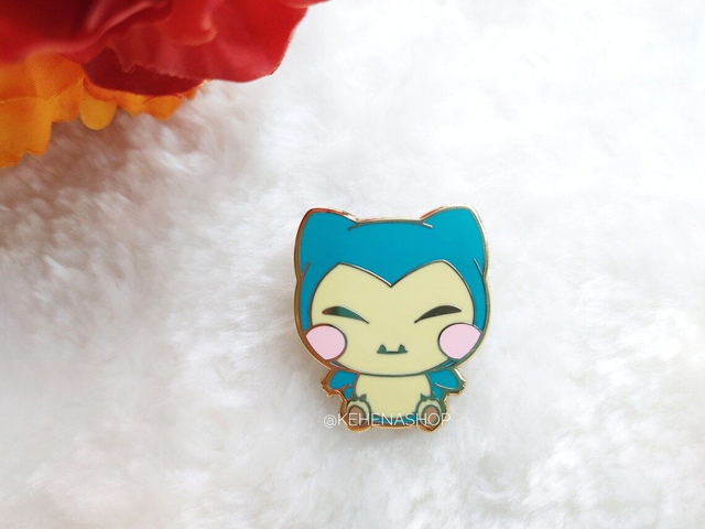 Snorlax Hard Enamel Pin | Pokemon