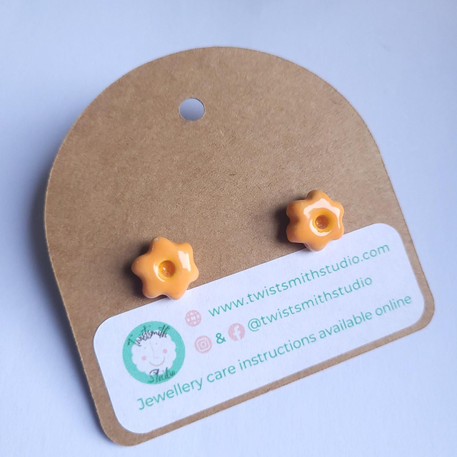 Daisy Stud Earrings - 4 Colourways Available