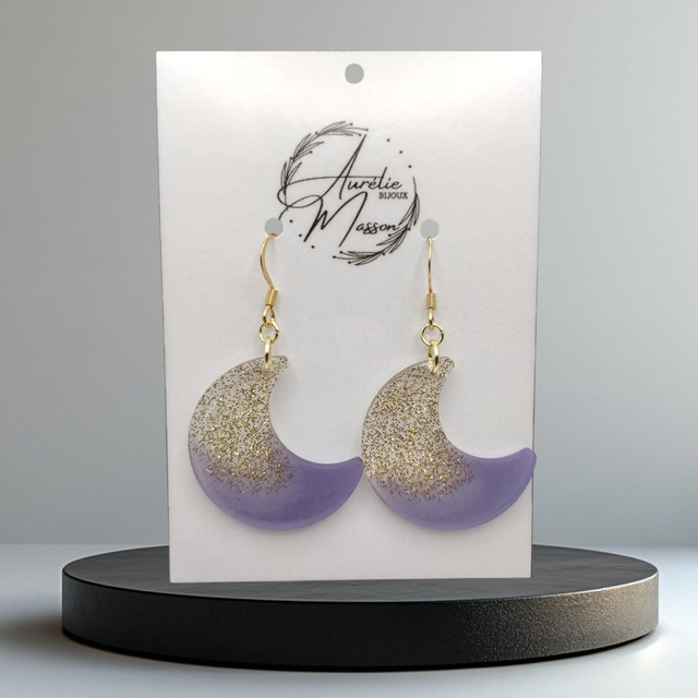 Boucles d'oreilles "Lupina"