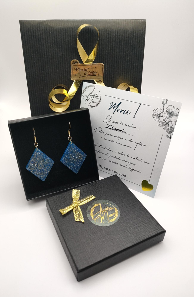 Boucles d'oreilles "Ipomoea"