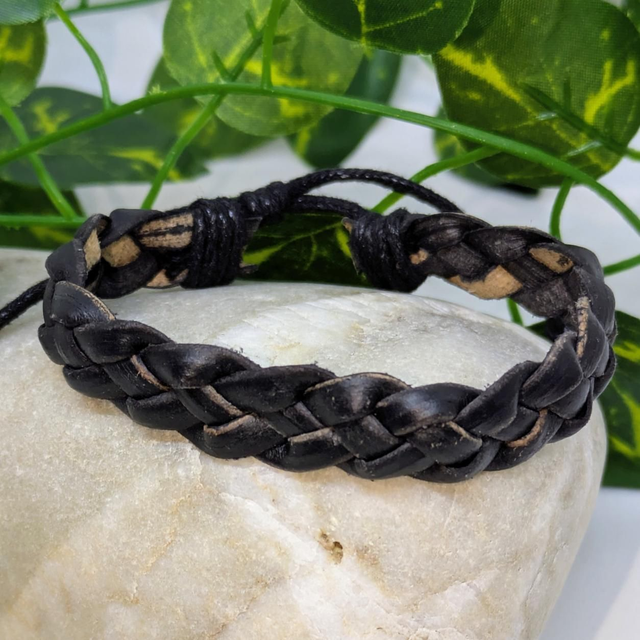 Bracelet &quot;Nolan&quot; cuir BC-013