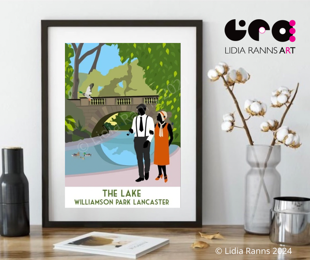 The Lake - Williamson Park Lancaster