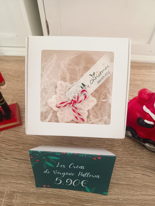 Bougie parfumée de Noël &quot; Jasmin&quot;