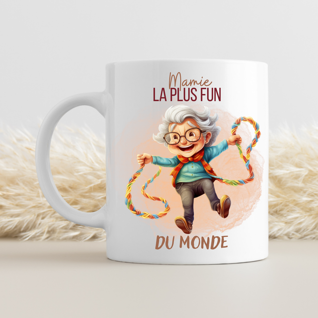Mug Mamie la plus fun 