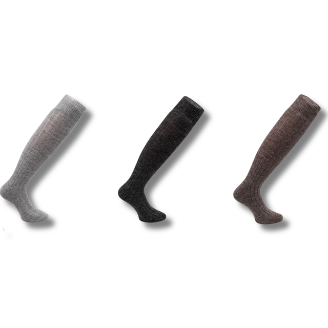Chaussettes longues en laine d’alpaga