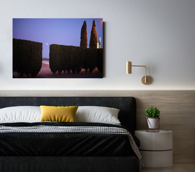 Tirage d'art. Titre : Lune pleine.