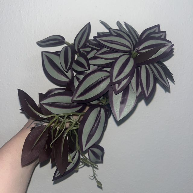 Umělá rostlina - Tradescantia zebrina