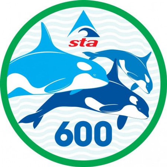 600 Metres - Certificate with Badge