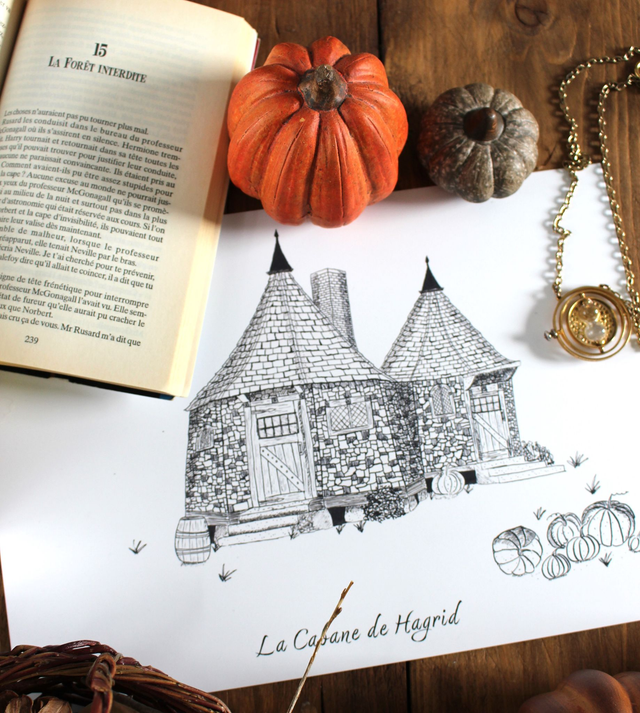 La cabane de Hagrid - affiche
