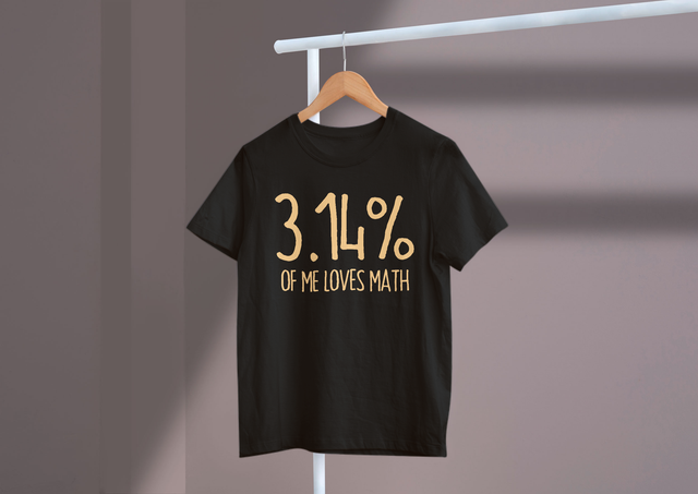 3.14% Of Me Loves Math Pi Day Fun Math Humor. 3,14 % von mir lieben Mathe-Pi-Day-Spaß-Mathe-Humor