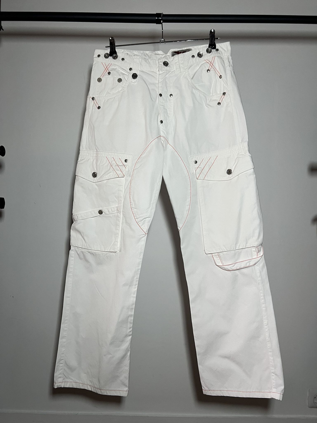 Studded cargo pants #0126 