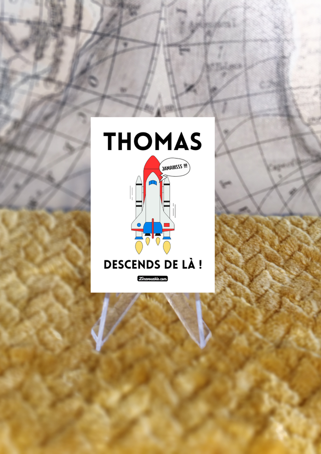 MAGNET "THOMAS DESCENDS DE LA"
