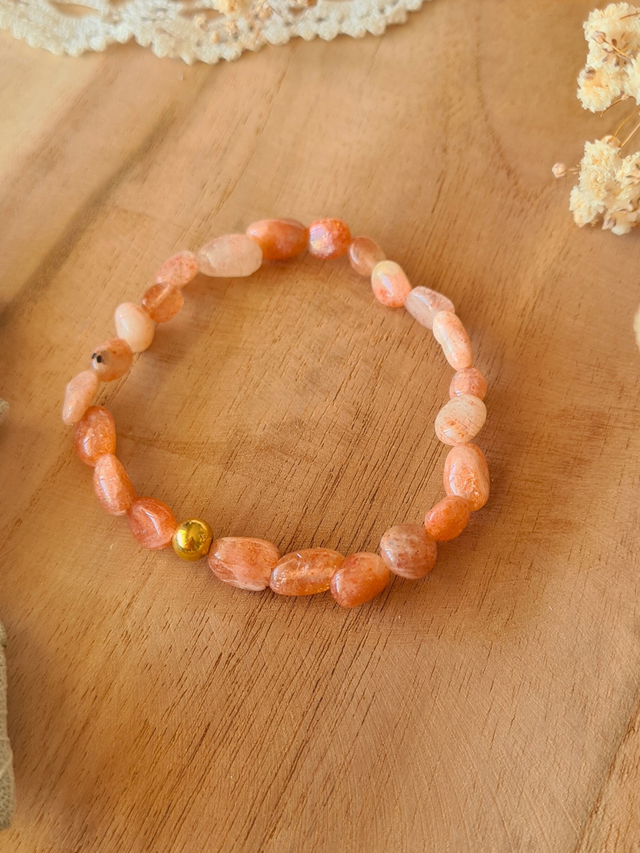Bracelet Astéria Pierre de soleil - Positivité