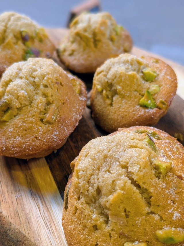 Madeleines Pistache
