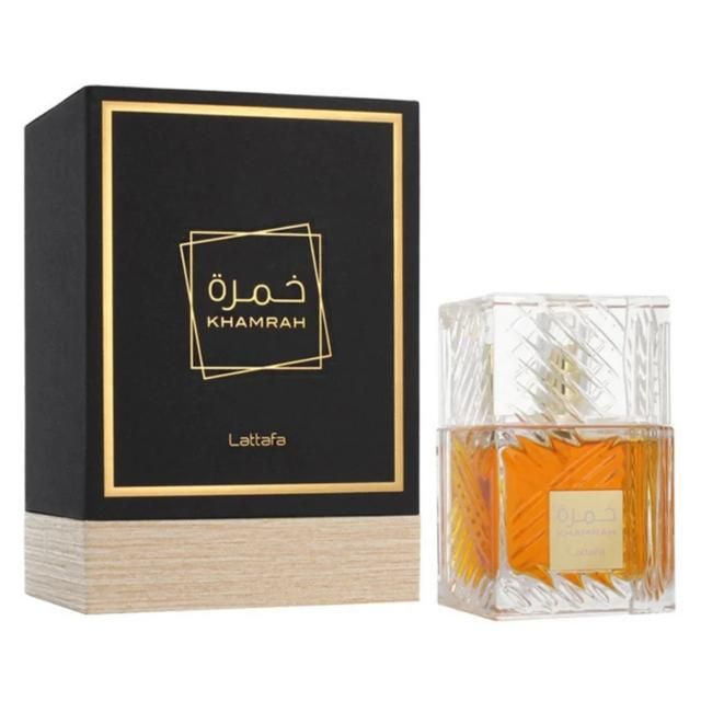 Lattafa Perfumes Khamrah For Unisex Eau De Parfum Spray 3.4 Ounce