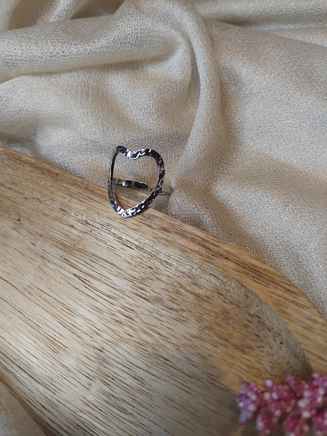 Bague ajustable en acier inoxydable 