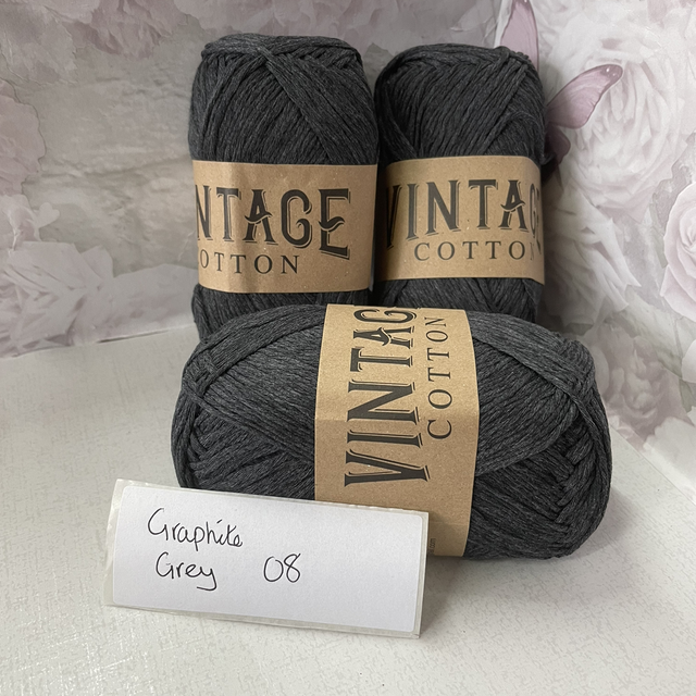 Vintage cotton DK Greys
