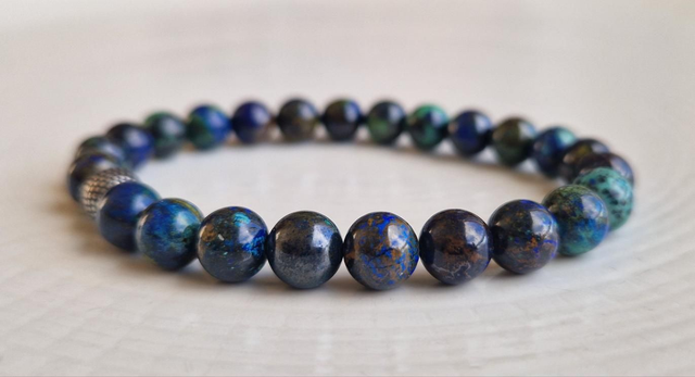 Bracelet Homme AZURITE 8mm 