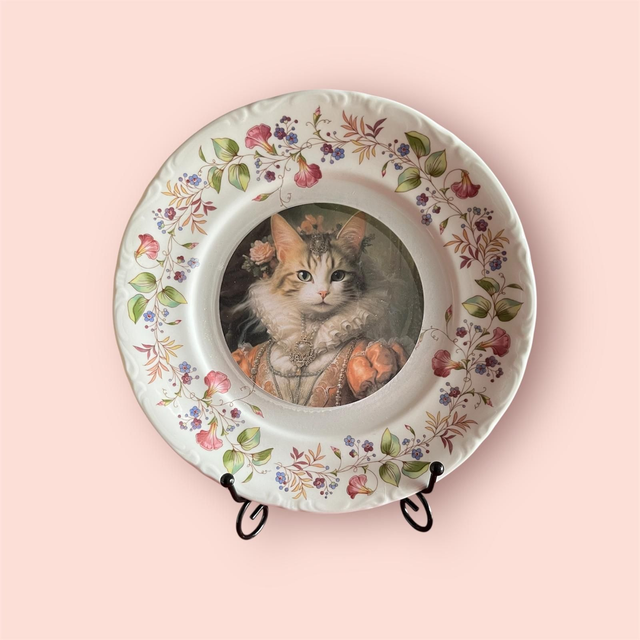 Assiette M Chat & Chien