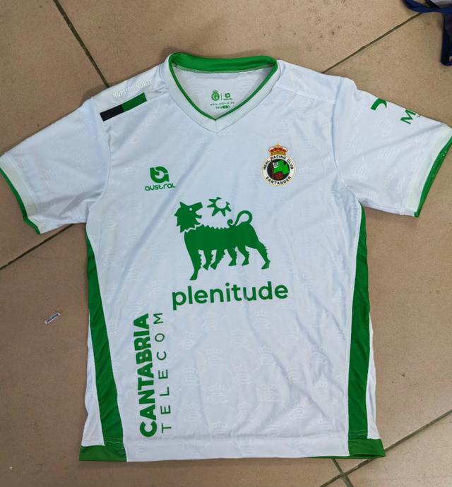 Camiseta 1ª Racing de Santander - Versión Fan - 25-26