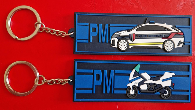 Porte-clés pvc véhicules PM