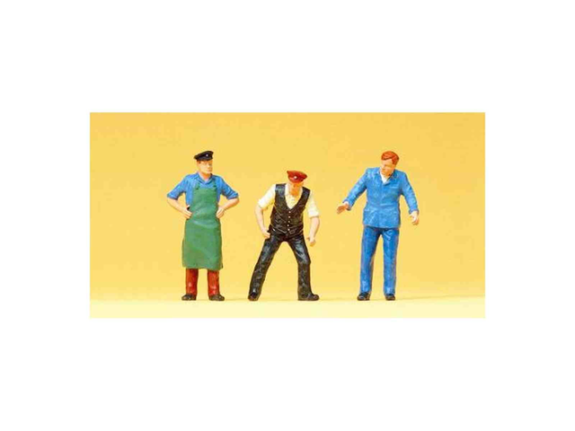 personnel d&#039;entrepôt Preiser 65311 1/43