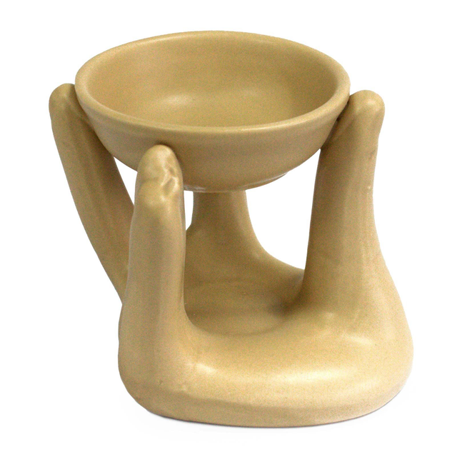 Helping Hand Oil Burner - Tan