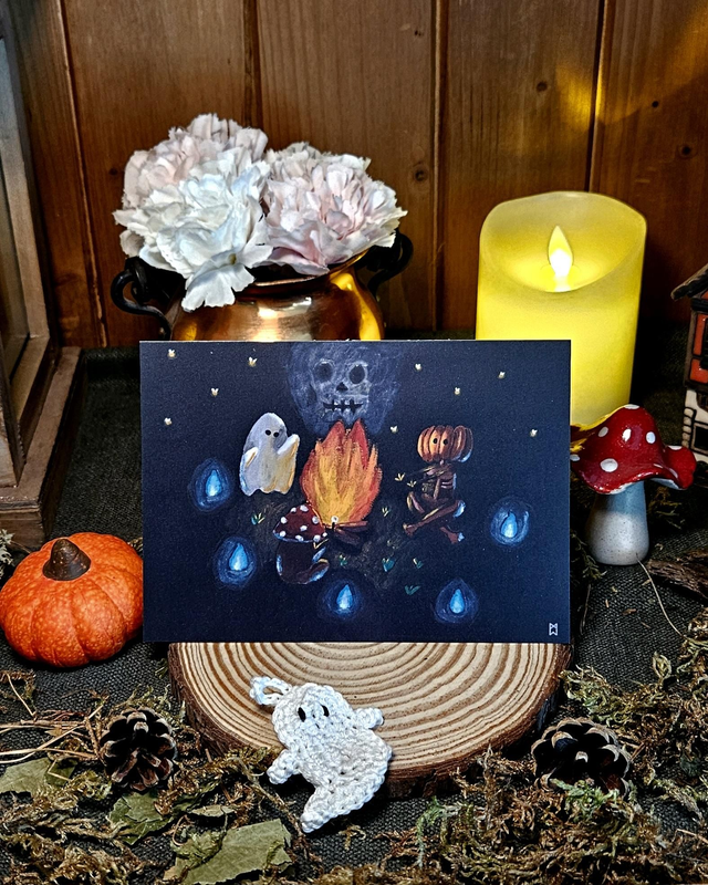 Carte Postale - Rendez-Vous Nocturne