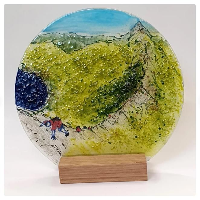 Helvellyn glass tabletop art