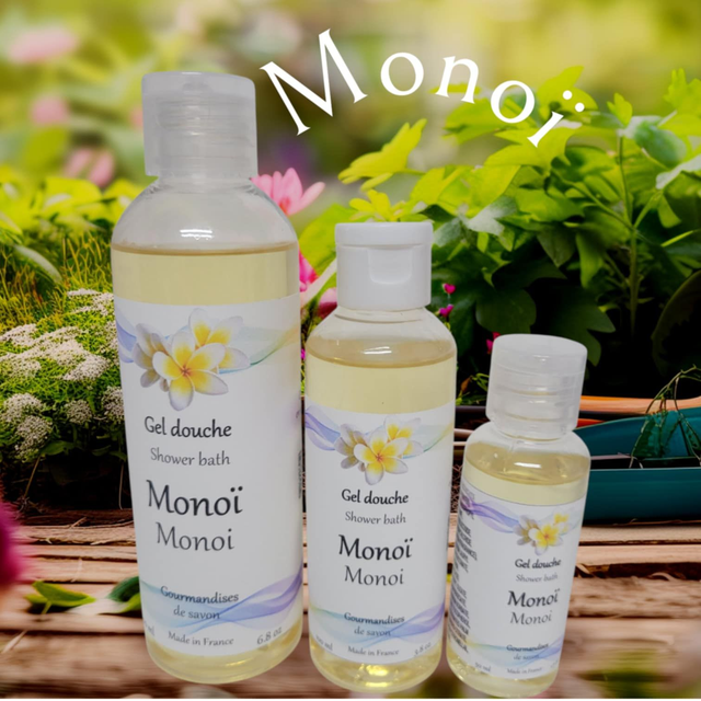 Gel douche senteur Monoï