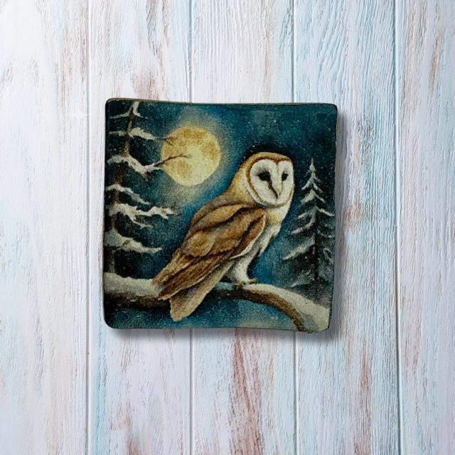 Owl Brooch 