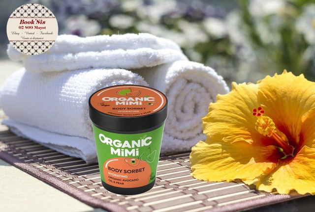 Organic Mimi " Sorbet corporel hydratant Avocat &amp; poire "