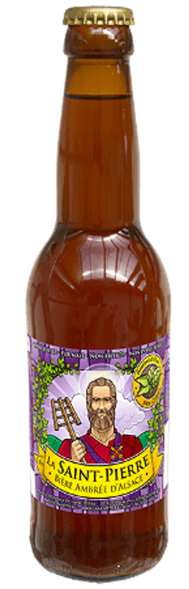Bière Ambrée la Saint Pierre 33cl