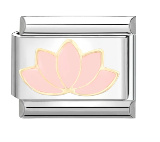 Charm Flor de loto rosa