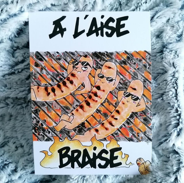 Print éd. lim. A l'aise Braise