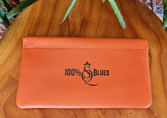 Genuine Leather Long Wallet