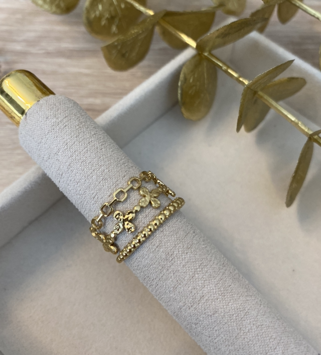 Bague ajustable délizia 