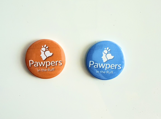 Pawpers Logo Magnet
