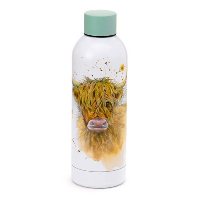Jan Pashley Highland Coo Cow Hot & Cold Drinks Bottle 530ml (530ml)
