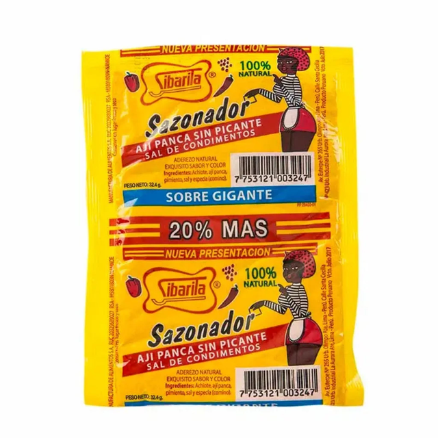 Sibarita Sazonador Aji panca Sobre 9.5gr