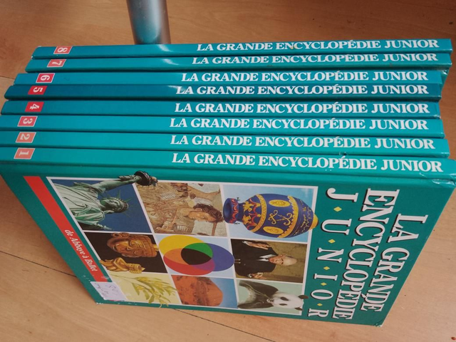La grande encyclopédie junior, 8 tomes