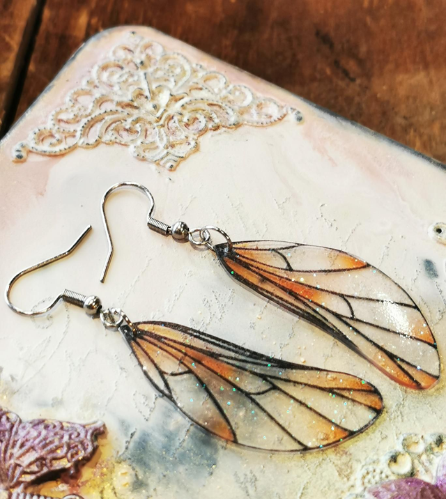 Boucles d&#039;oreilles Fée Allia 